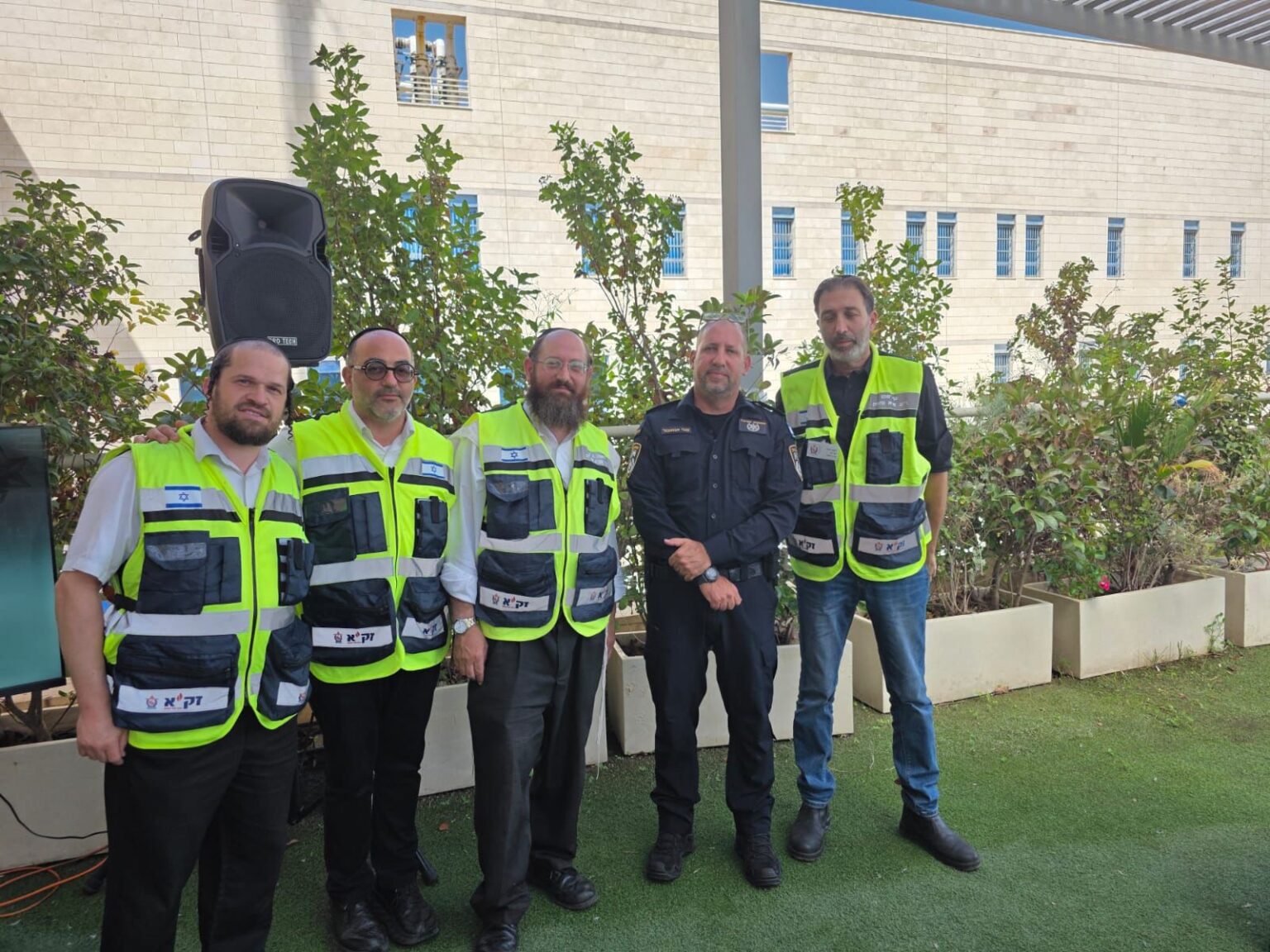 הרמת כוסית וסיכום שנה בתחנת משטרה נתניה בהשתתפות פיקוד זק״א במרחב
