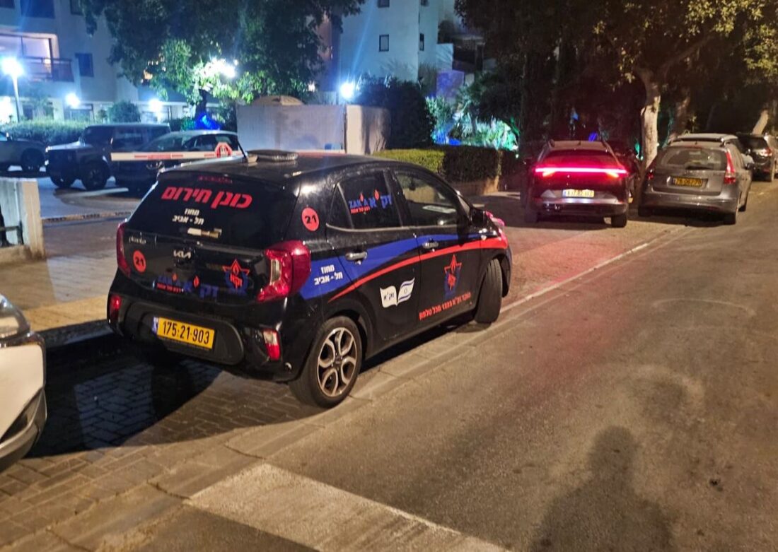 זקא באירוע של אישה כבת 80 שאותרה ללא רוח חיים בעיר תל אביב