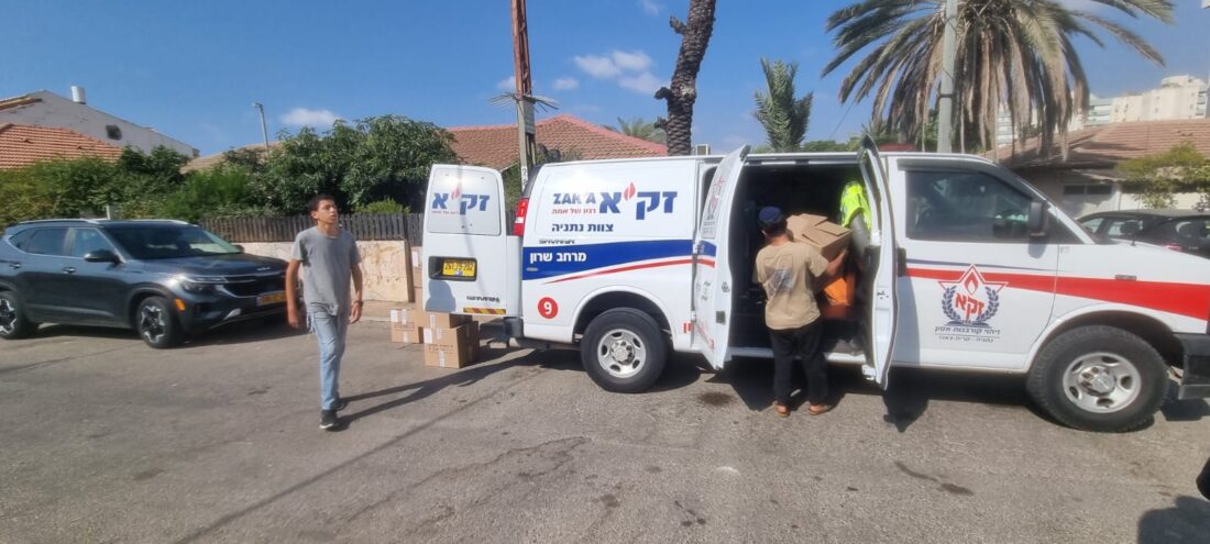 זק״א למען הקהילה | חלוקת סלי מזון לקראת חגי תשרי בנתניה