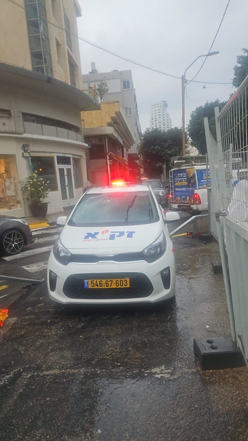 ניידת זקא בשטח