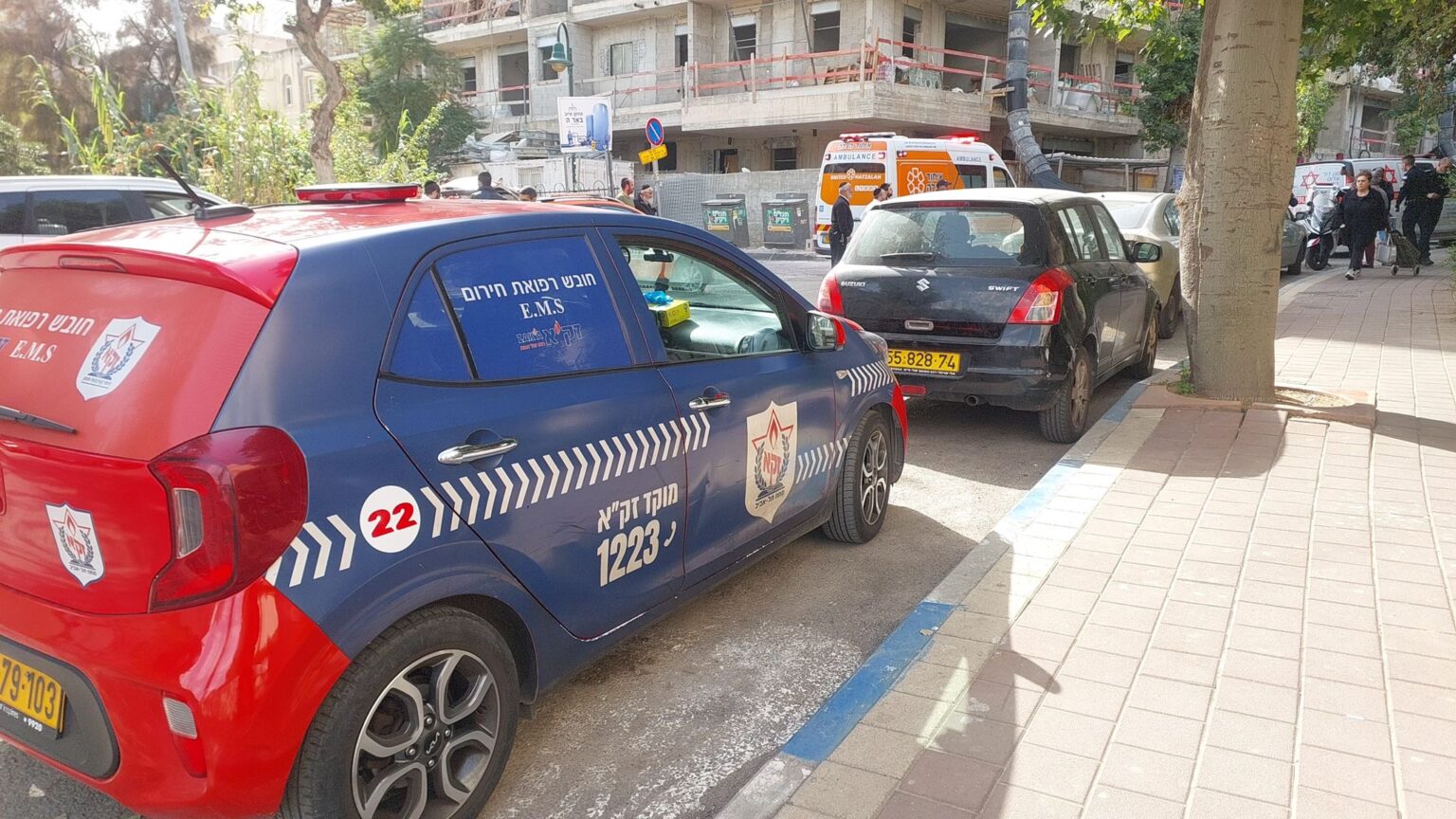 ניידת זק"א בשטח