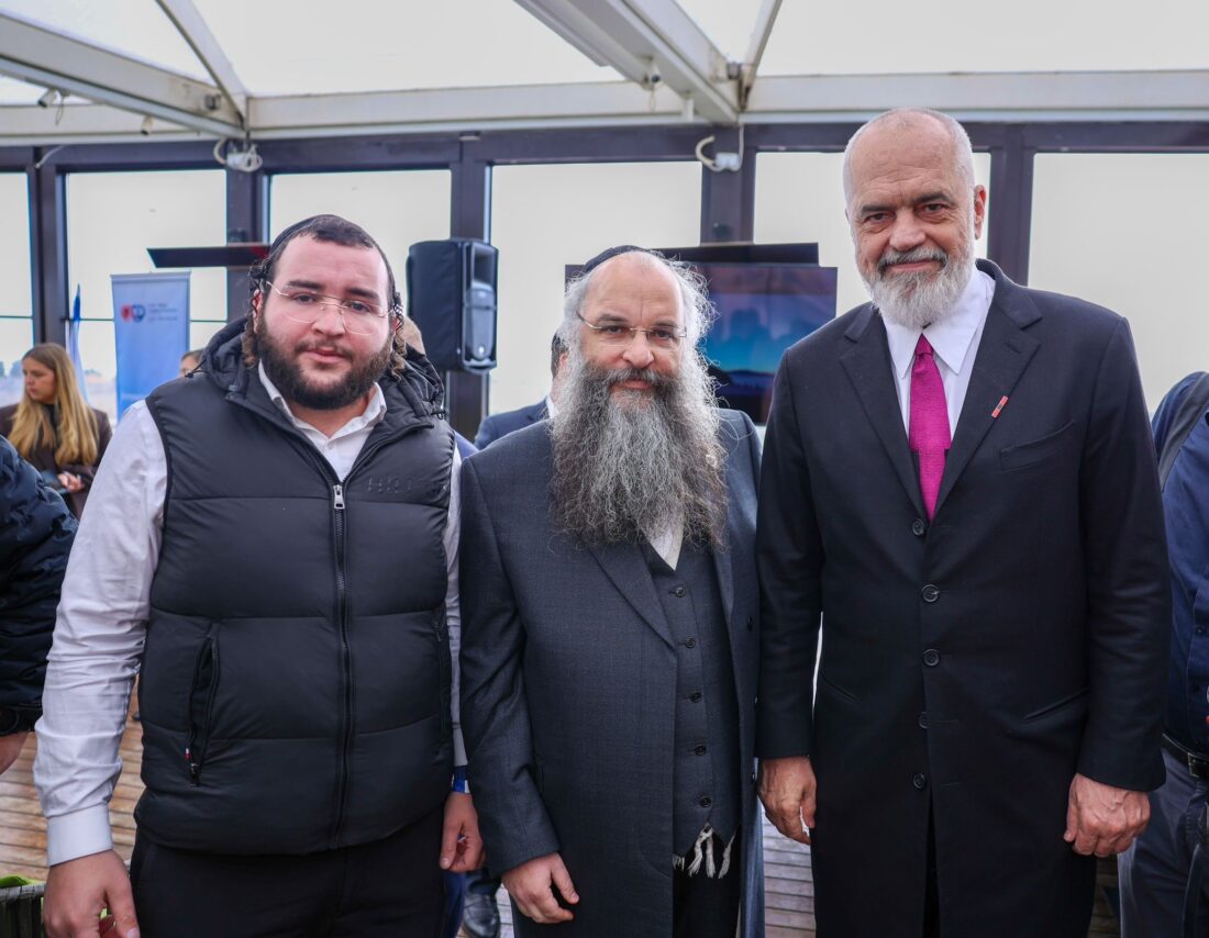 נציגי ארגון זק"א השתתפו בפתיחת לשכת המסחר בירושלים של אלבניה