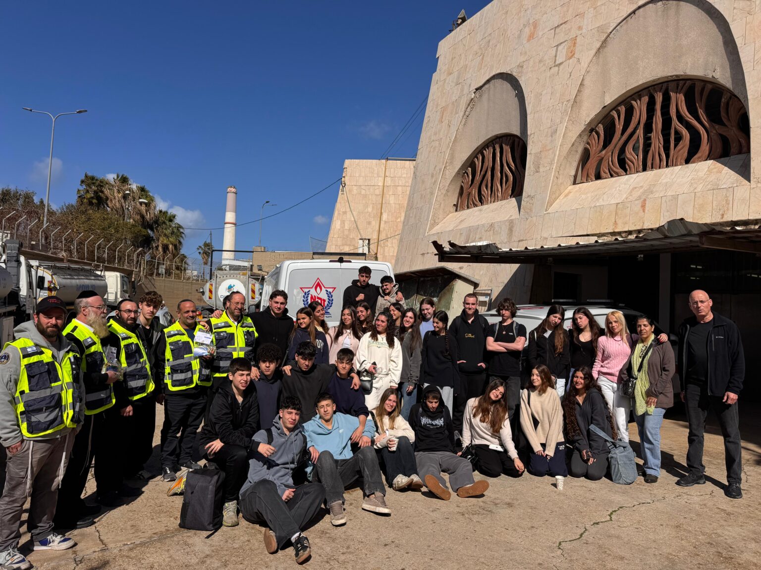 יום המילה הטובה: תלמידי בית הספר אורט הוקירו את זק״א