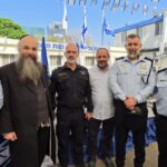טקס חילופי מפקד תחנת גלילות במרחב ירקון במשטרת ישראל