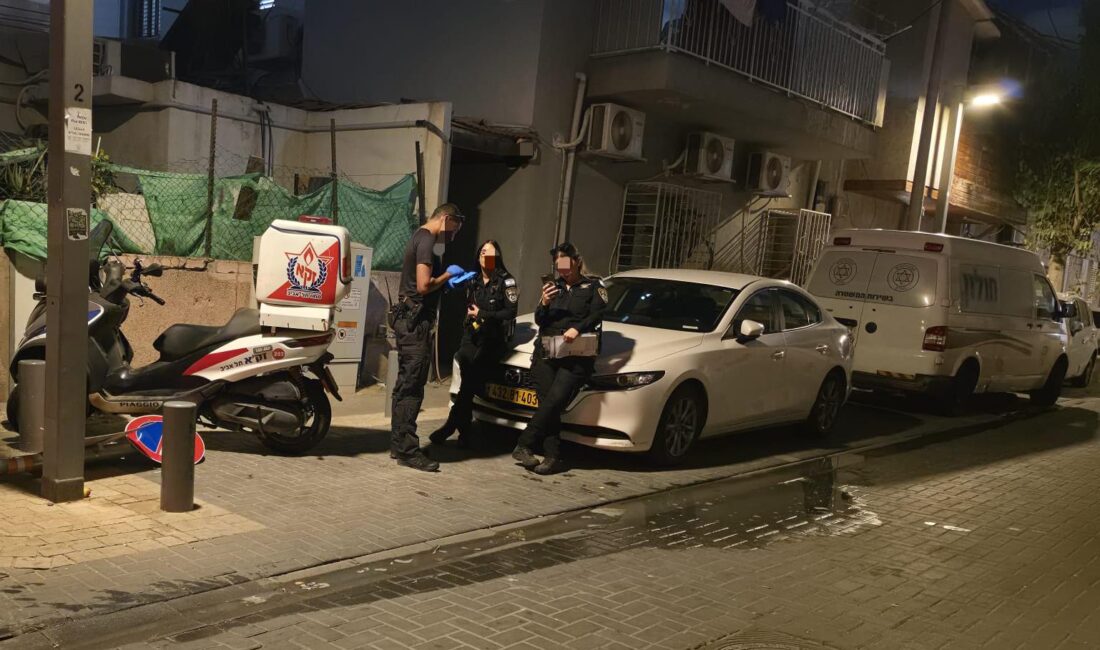אופנוע ארגון זק״א בזירה בתל אביב