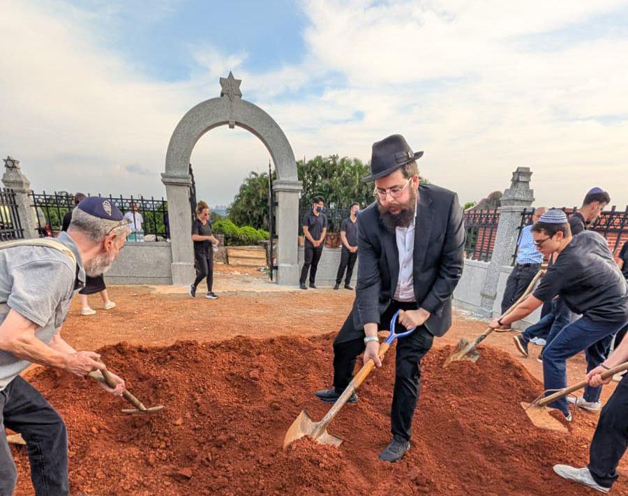 בית העלמין היהודי שנחנך בטייוואן. צילום: זק״א