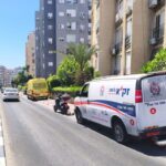 מתנדבי זקא בזירת מוות בלתי טבעי בבת ים