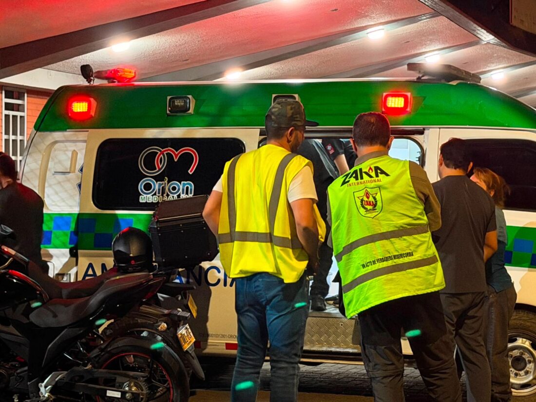 החטיבה הבינלאומית של זק״א פועלים באסון רעידת האדמה בקולומביה