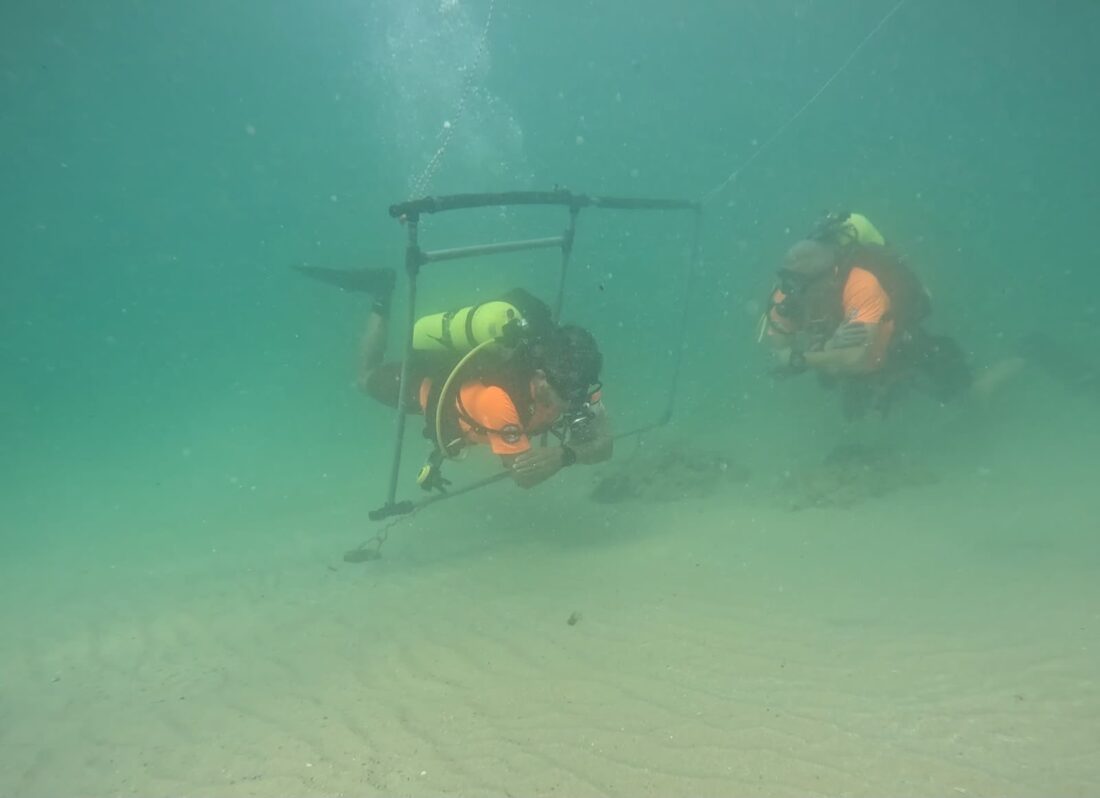 תרגיל חירום ביחידת הצוללים של זק״א. צילום: דוברות זק״א